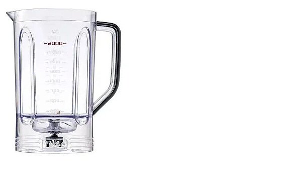 Copo sem tampa com Facas Liquidificador Mondial L-1000 preto Original