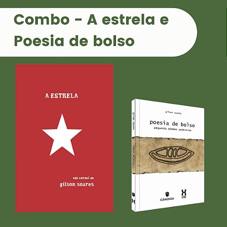 Combo - A estrela e Poesia de bolso
