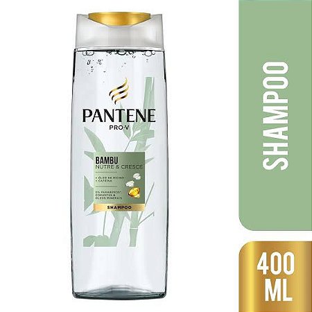 Shampoo Pantene Bambu (nutre e cresce) - 400ml