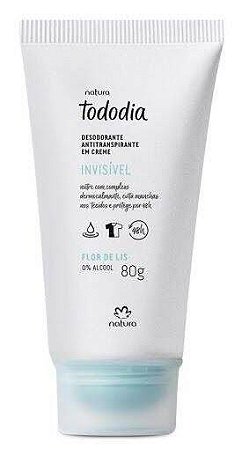 Desodorante Creme Flor de Lis Natura Tododia- 80g