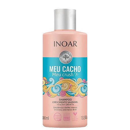 Shampoo Inoar Meu Cacho Meu Crush 400ml
