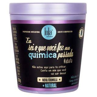 Máscara Capilar Eu Sei O que Vc Fez Na Química Passada Lola - 230g