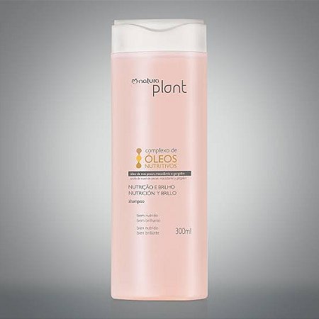 Shampoo Nutrição e Brilho Plant Natura - 300ml