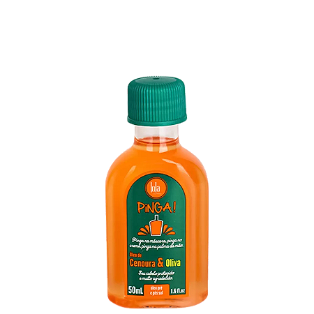 Lola Cosmetics Óleo Capilar Reparador Cenoura & Oliva Pinga - 50ml