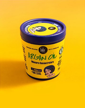 Mascara reconstrutora lola argan oil 230g