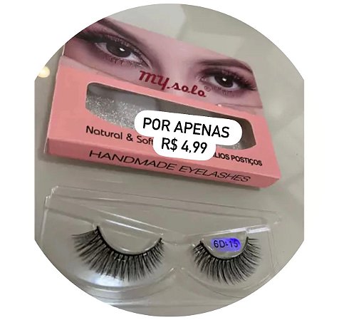 Cílios Postiços 8D My Solo