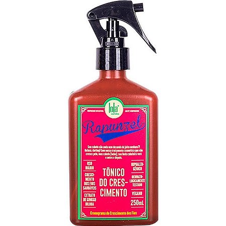 Tônico de crescimento capilar Lola Rapunzel - 250ml