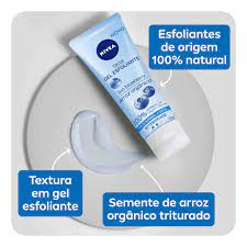 Esfoliante Facial Nivea Bio Burberry + arroz orgânico 75g
