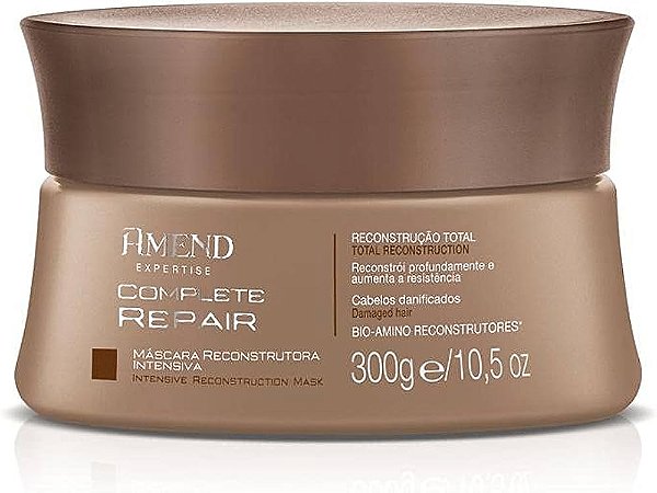 Máscara Capilar reconstrutora Amend expertise Complete Repair 300g