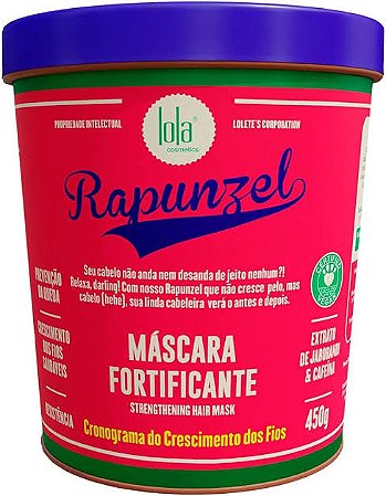 Máscara Capilar Fortificante Lola Rapunzel 450g