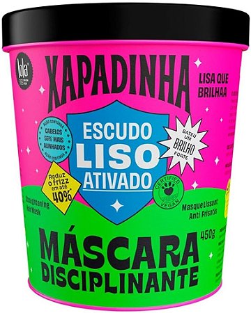 Mascara Capilar Disciplinante Lola Xapadinha 450g
