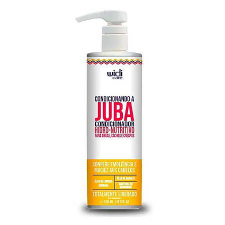 Condicionando a Juba Condicionador Widi Care 500ml