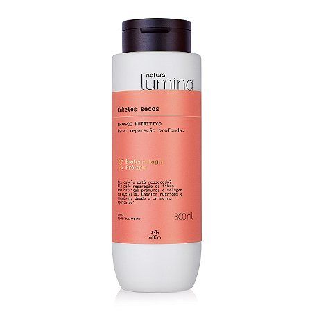 Shampoo Natura Lumina  Cabelos secos (Shampoo nutritivo) 300ml