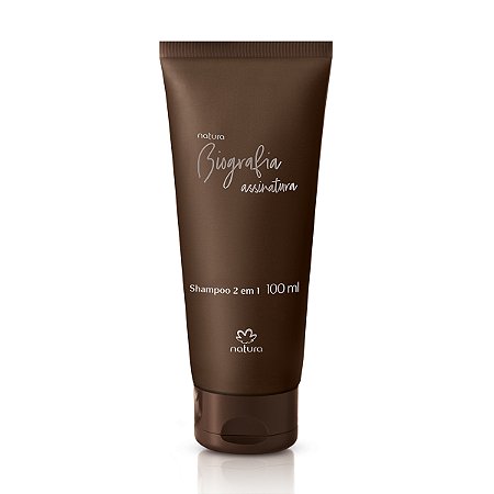 Shampoo 2 em 1 Biografia assinatura Masculino Natura 100ml