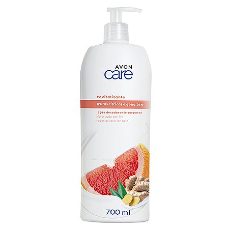 Loção Hidratante Avon care Gengibre Frutas cítricas 700ml