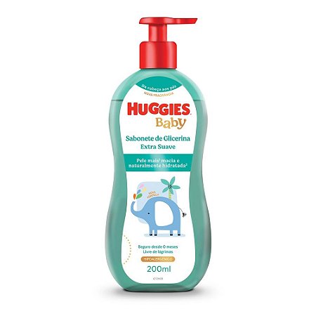 Sabonete Líquido Huggies Suave 200ml