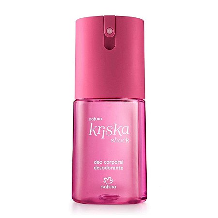Deo Corporal Kriska Shock Feminino Natura 100ml