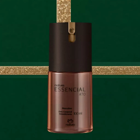 Deo corporal essencial Ato Masculino Natura 100ml