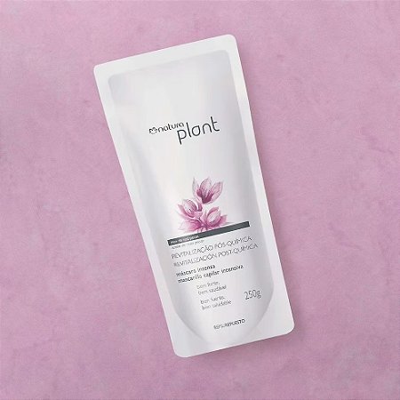 Refil Máscara capilar Natura Plant Revitalização Pós Química 250g