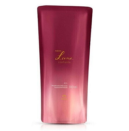 Refil Locão Hidratante corporal Luna Confiante Natura 300ml