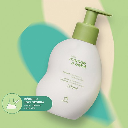 Mamãe E Bebê Hidratante Natura - 200ml