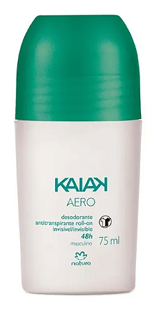 Desodorante Roll On Kaiak Aero Masculino Natura 75ml