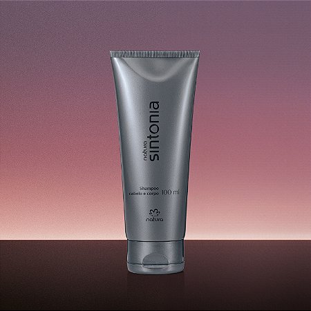Shampoo Cabelo e corpo Sintonia Masculino Natura 100ml