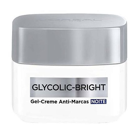 GEL-CREME ANTI MARCAS NOITE GLYCOLIC BRIGHT L’OREAL PARIS 49g
