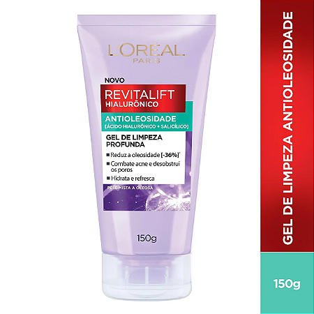 Gel de limpeza Profunda Facial L'oreal Revitalift 150g