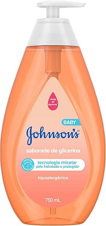 Sabonete Líquido de Glicerina Johnson’s Baby 750ml