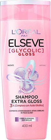 Shampoo Glycolic Gloss Elseve L’oreal Paris 400ml