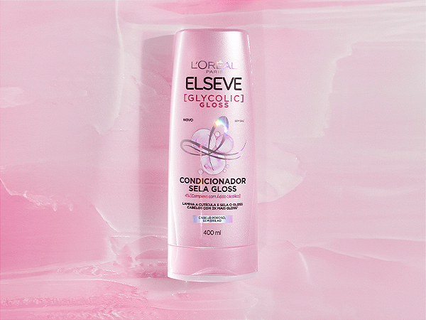 Condicionador Elseve Lóreal Paris Glycolic Gloss 400ml