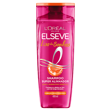 Shampoo Elseve Lóreal Paris Liso dos sonhos - 400ml