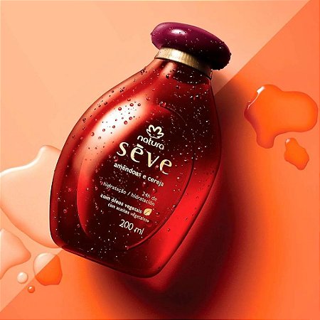 Óleo Corporal Natura Sevè Amendoas e Cereja 200ml