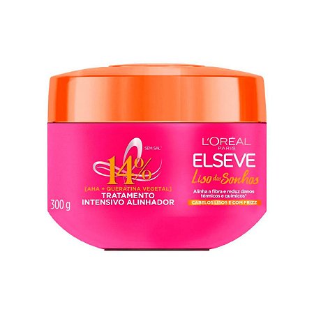 Mascara Capilar Liso dos Sonhos Elseve Lóreal Paris 300g