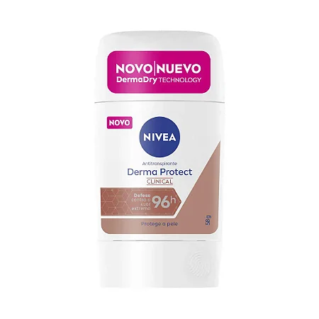 Desodorante Stick barra Nivea Derma Protect 58g