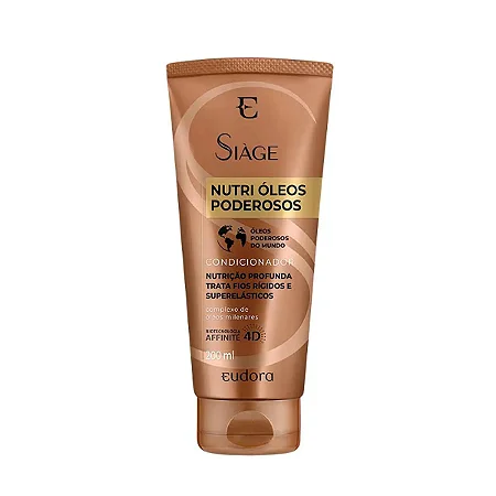 Condicionador Eudora Siage Nutri Óleos Poderosos 200ml
