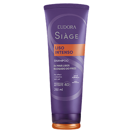 Shampoo Eudora Siage Liso Intenso 250ml