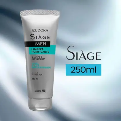 Shampoo Eudora Men Purificante 250ml