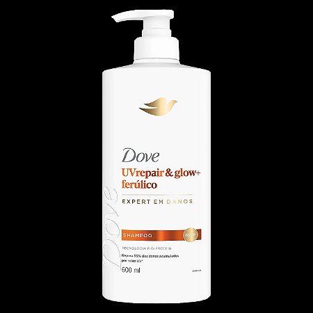 Shampoo Dove UV Repair & Glow + Ferúlico 600ml