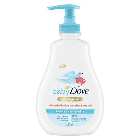 Sabonete Liquido Dove Baby- Hidratação Enriquecida - 400ml