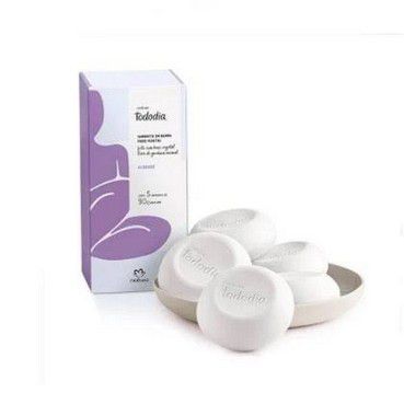 Caixa de Sabonetes Algodão Natura C/ 5 Unidades de 90g CADA Caixa