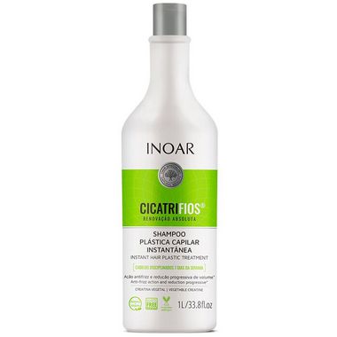 INOAR  SHAMPOO CICATRIFIOS PLÁSTICA CAPILAR 1L