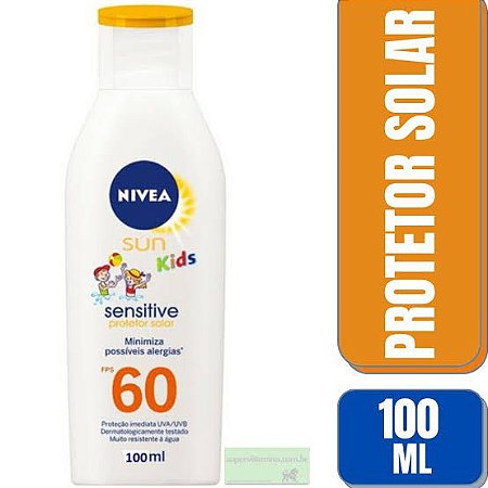 Protetor Solar Sun Kids Sensitive Fps 60 - 100ml