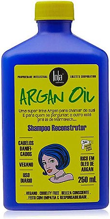 Shampoo Reconstrutor LOLA Argan Oil - 250ML