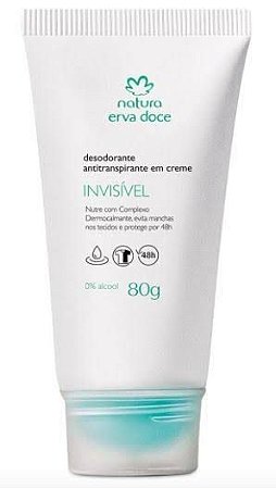 Desodorante em Creme Natura Erva Doce - 80g