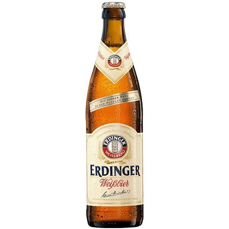 Cerveja Erdinger Weissbier Garrafa 500ml