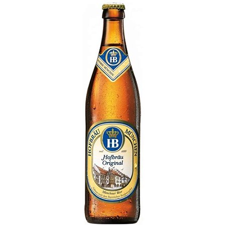 Cerveja Hofbräu Original Munich Helles Garrafa 500ml