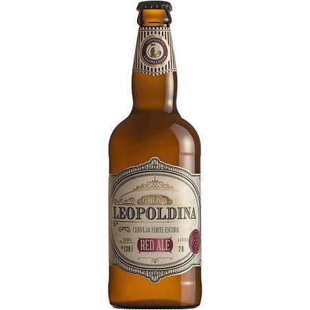 Cerveja Leopoldina Red Ale Garrafa 500ml