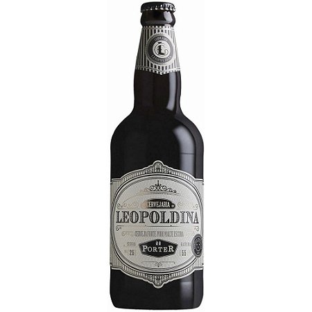 Cerveja Leopoldina Porter Garrafa 500ml